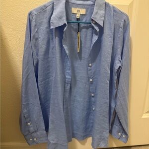 Banana Republic Light Blue Casual Shirt